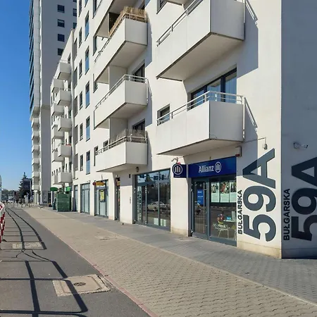 Bright Bulgarska With Parking Near Enea Stadium By Renters *