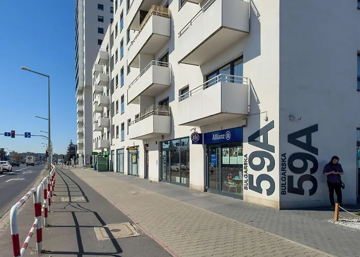 Bright Bulgarska With Parking Near Enea Stadium By Renters *